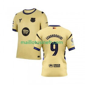 Maillot de Foot FC Barcelone Robert Lewandowski 9 Champions League Extérieur 2025-26